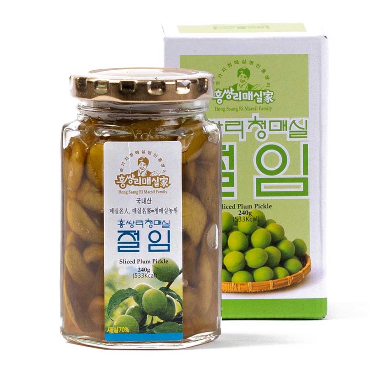 홍쌍리 매실장아찌 매실절임 240g, 240g, 1개 12,000원