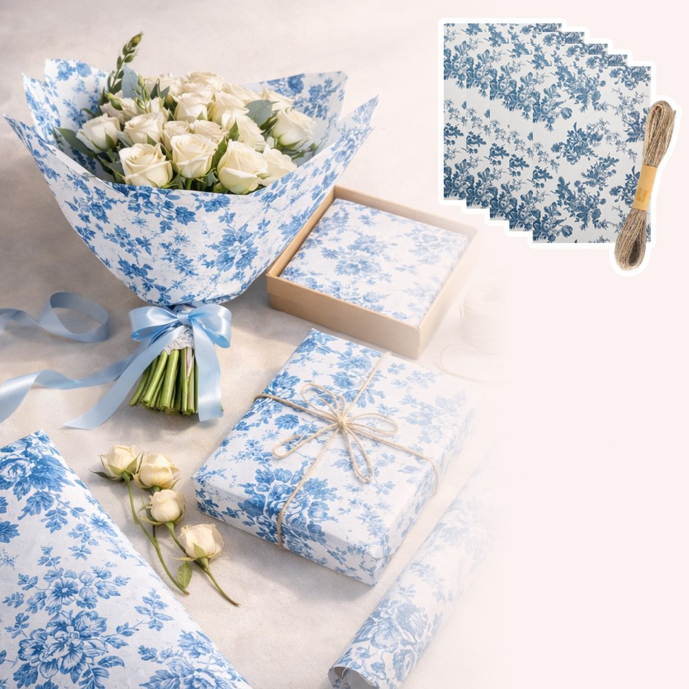 별오점 고급 종이 선물 포장지 노루지 노끈 10M 6,950원