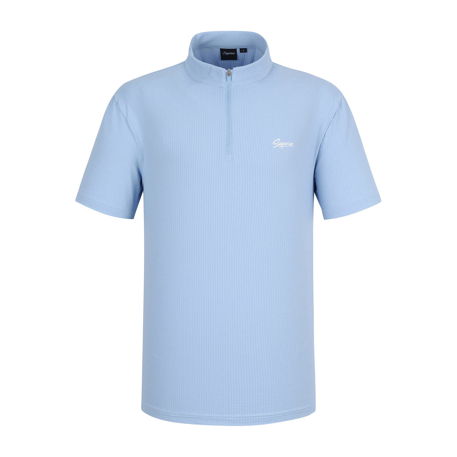 [슈페리어] 남성 하프넥 반집업 티셔츠 L/블루 (IMSFTTT20141) 49,000원