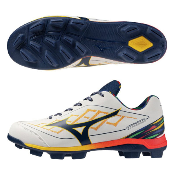 미즈노 야구화 포인트 인조잔디화 262001 흰곤 98,100원