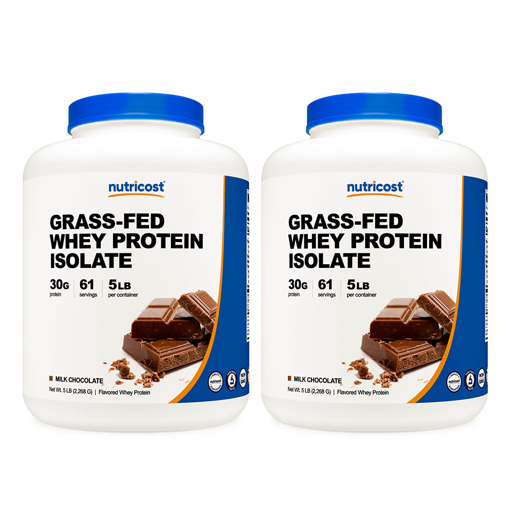 뉴트리코스트 그래스 페드 웨이 프로틴 아이솔레이트 파우더 2268g 초코맛 2병 257,800원