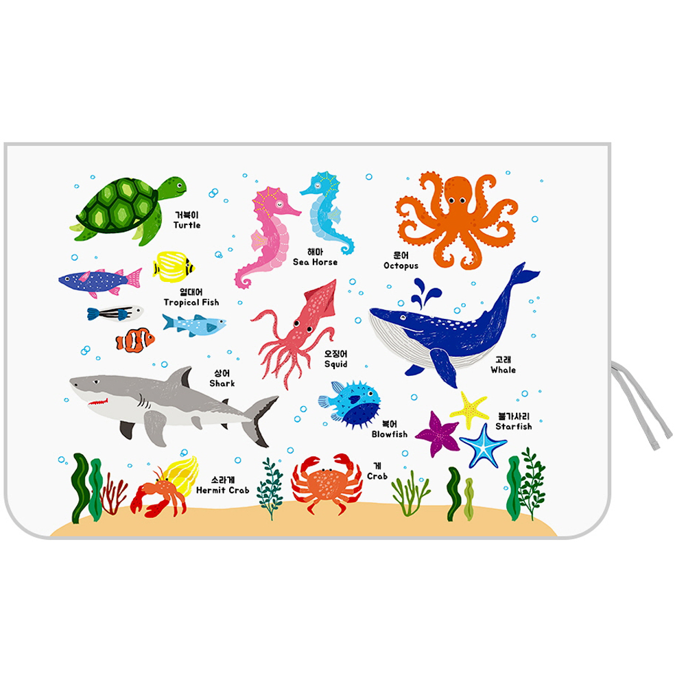 banybany 차량용 자석 햇빛가리개, 암막 바다나라, 1개 10,400원