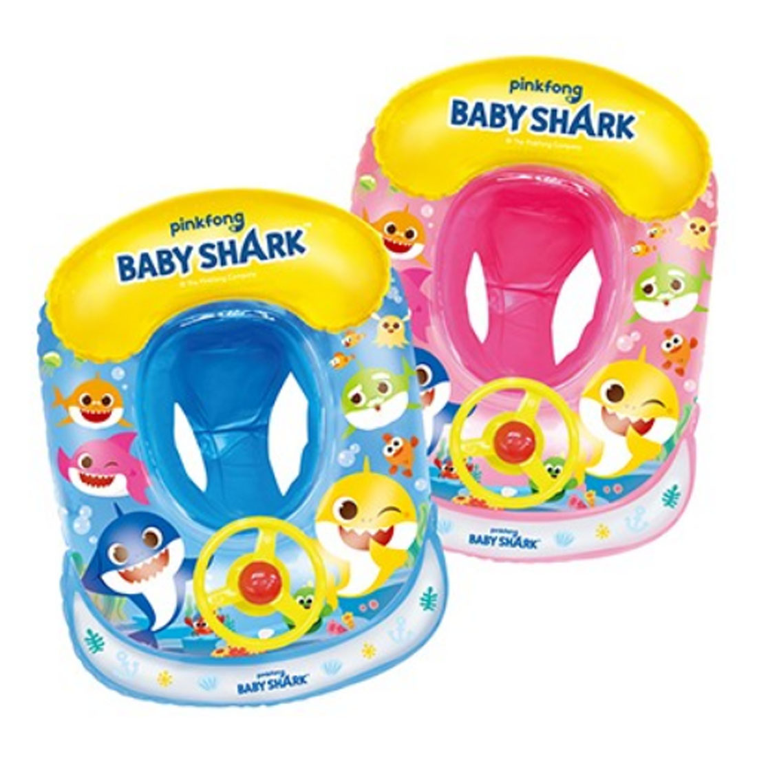 [위니코니] 핑크퐁 아기상어 자동차 쿠션보행기 /핑크,블루 선택 32,800원