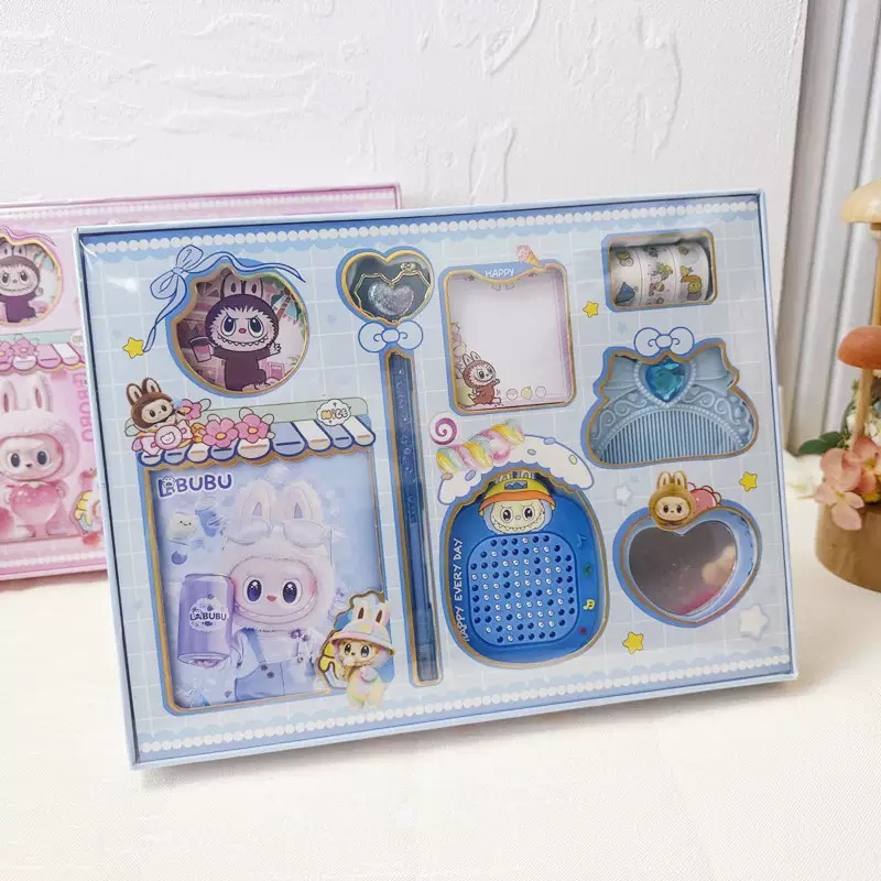 라부부 캐릭터 다이어리 꾸미기 다꾸세트 문구세트, 블루, 1개 18,800원