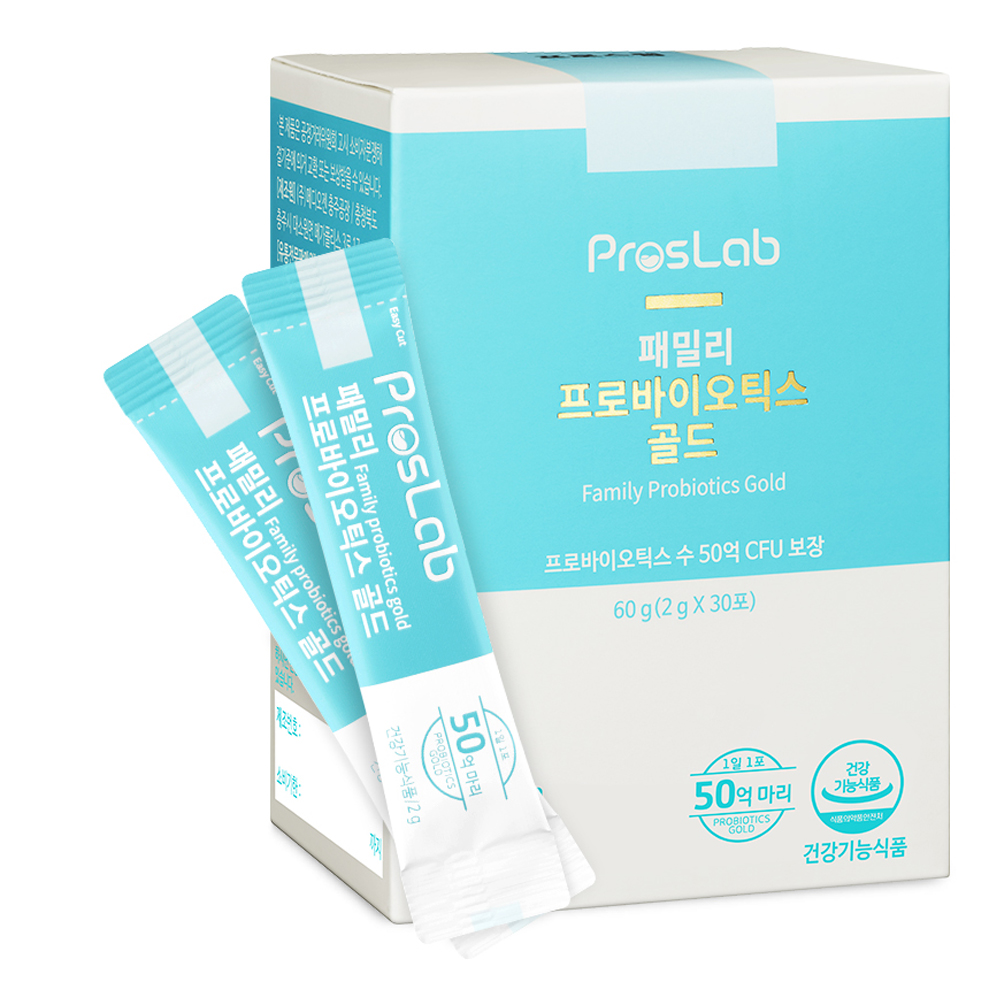 프로스랩 패밀리 프로바이오틱스 골드 30p, 60g, 1개 39,000원