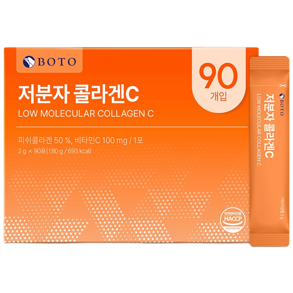 보뚜 저분자 콜라겐 비타민C 90p, 180g, 1개 18,800원