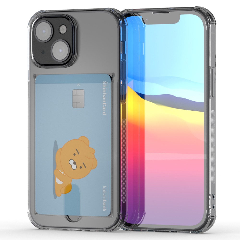 아이폰 13 mini 아이스핏 에드온 TPU 투명 젤리 범퍼 카드 케이스 7,800원