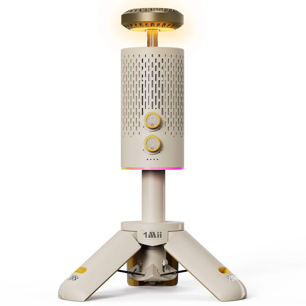 원미 LED 스트레치 랜턴 블루투스 스피커 12500mAh, 베이지, 1개 158,900원