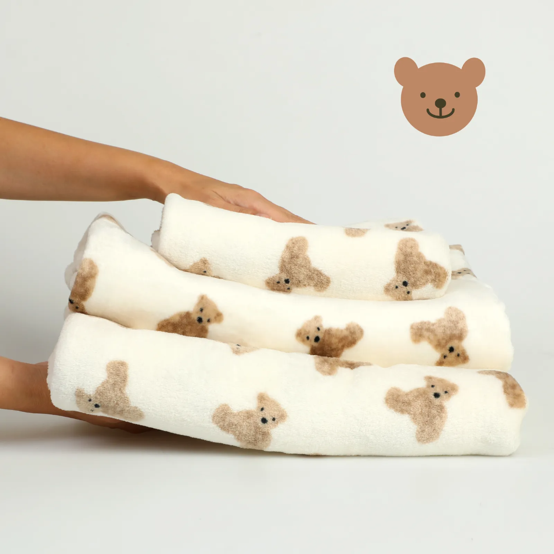 애착 포근 따뜻 곰돌이 밍크담요 극세사담요 캠핑 블랭킷 거실담요 소파담요 집순이 무릎담요 9,110원