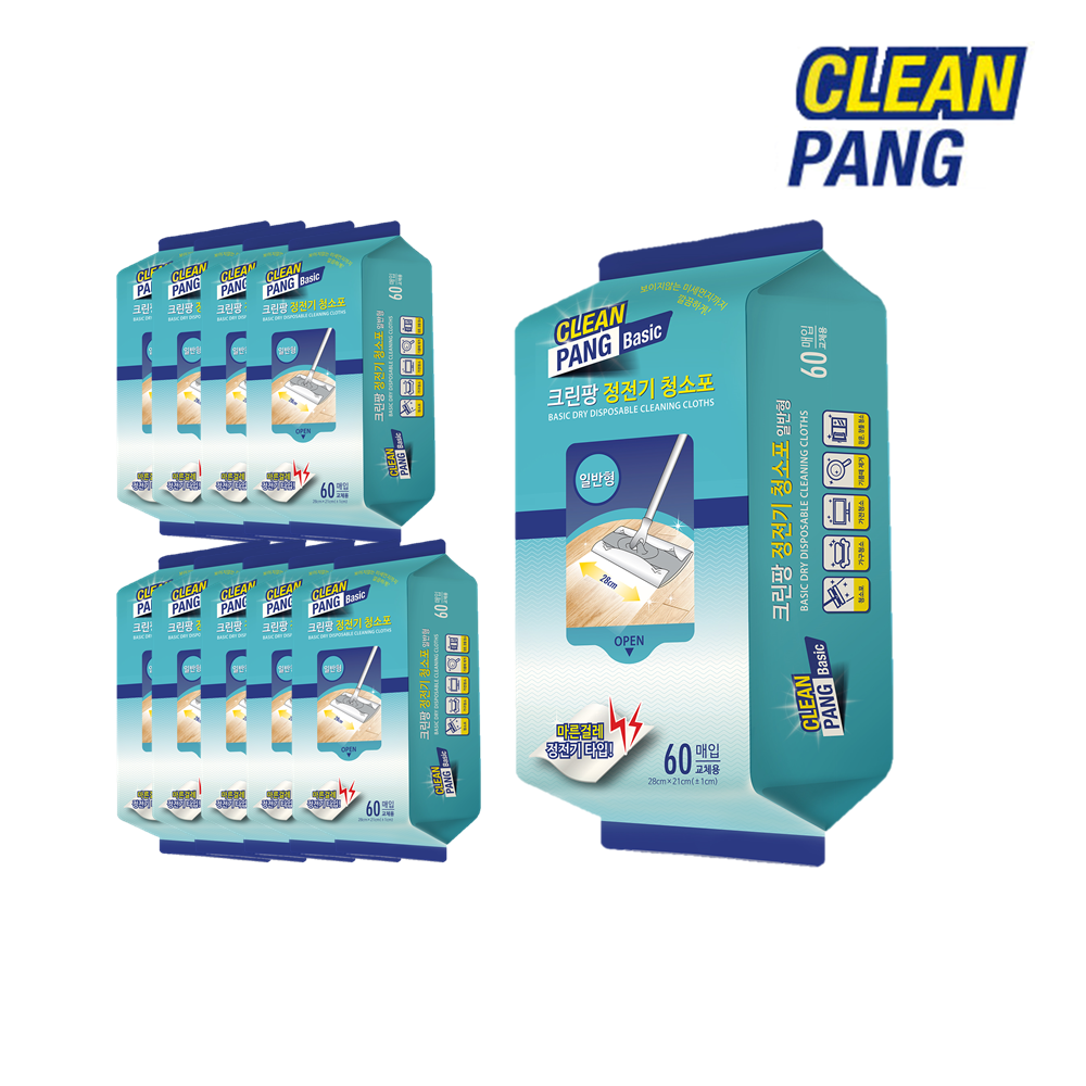 크린팡 정전기 청소포 60매 25,900원