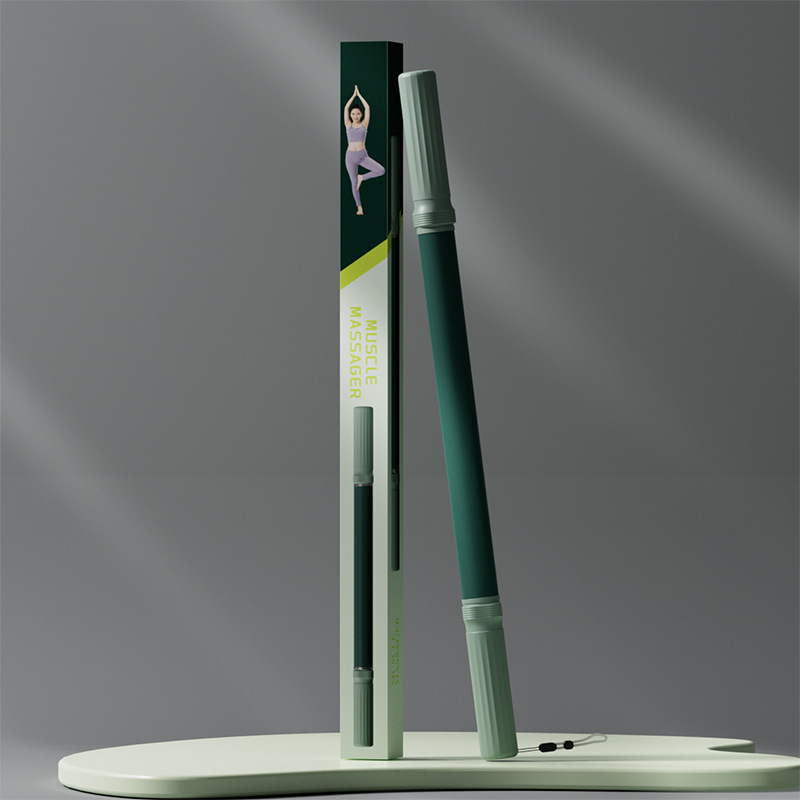 GAPINO 밸런스 마사지 스틱, 요가 안마봉 여성바디 라인 안마기 마사지 스틱, 녹색, 1개 12,900원