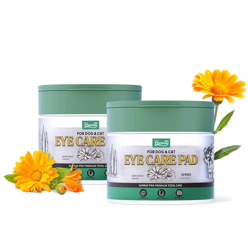 허레이 프로 아이케어패드 강아지 눈물자국 눈물세정제 고양이 눈꼽, 2개, 150ml 31,140원