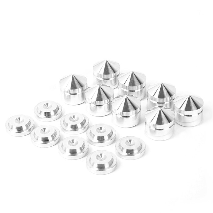 평창기공 두랄루민 스피커 오디오 스파이크슈즈 20MM(8개)(진동방지 음질개선), 단품, 1개 28,000원