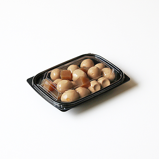 [소량] 일회용반찬용기 GD-001 검정 뚜껑포함, 100세트 9,300원