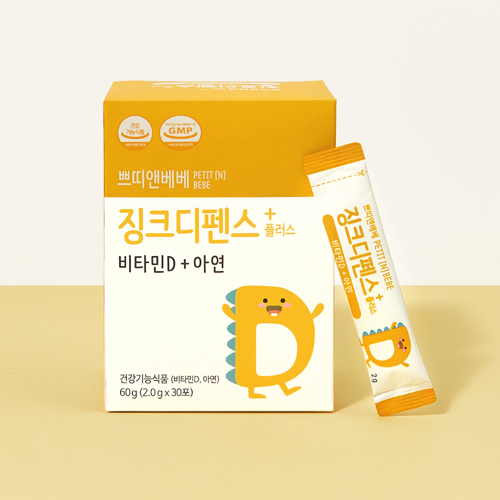 쁘띠앤베베 징크디펜스 플러스, 30회분, 1개 19,800원