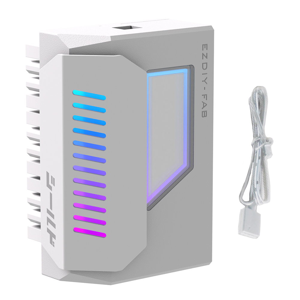 인피니티 미러 ARGB 라이트 메인보드 마더보드 전원 공급 장치 케이블, ATX 24 핀-180 도 플러그 어댑터 26,200원