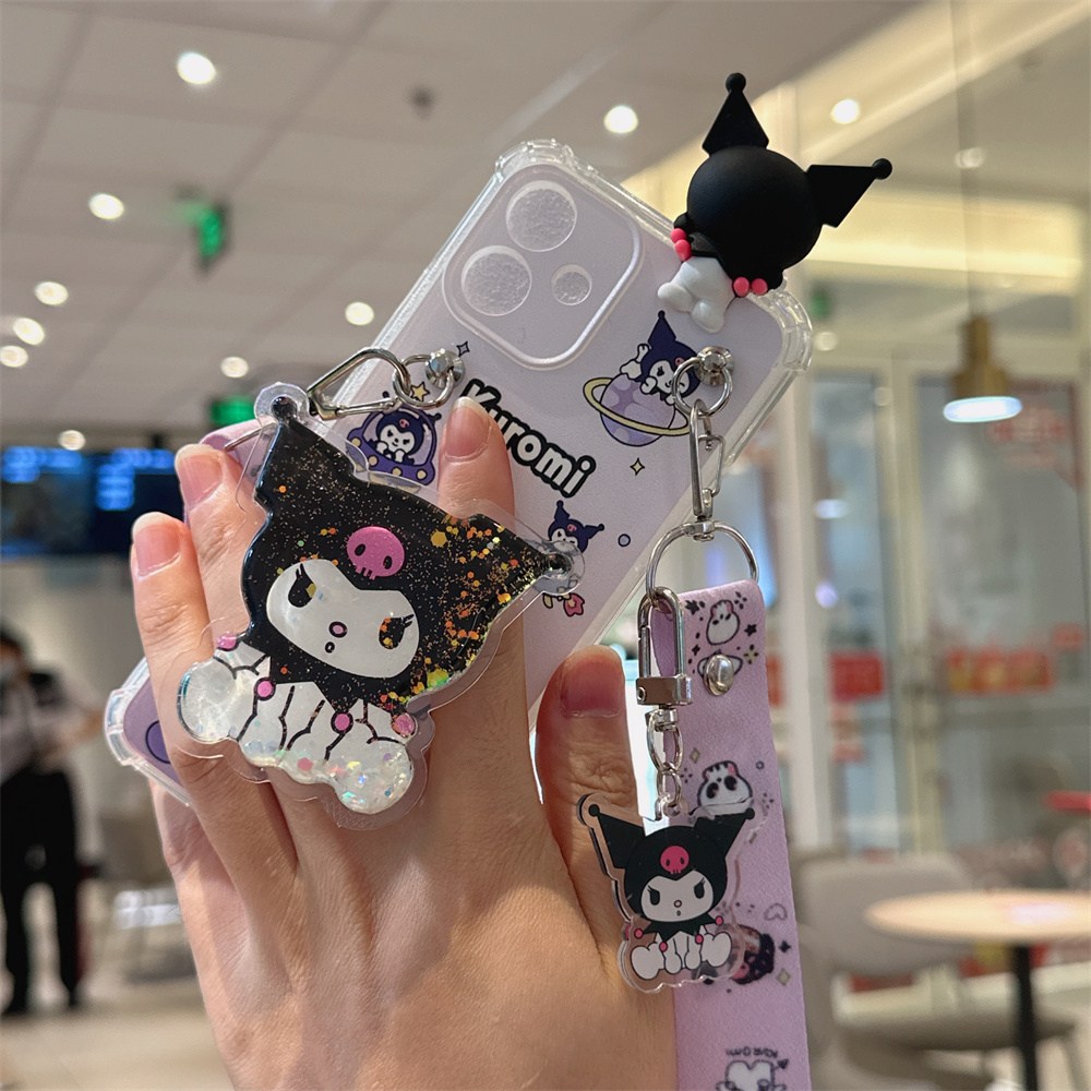 잇템 KT 신비키즈폰2 귀욤 쿠로미 피규어 거치대 케이스 스트랩 목걸이줄 11,000원