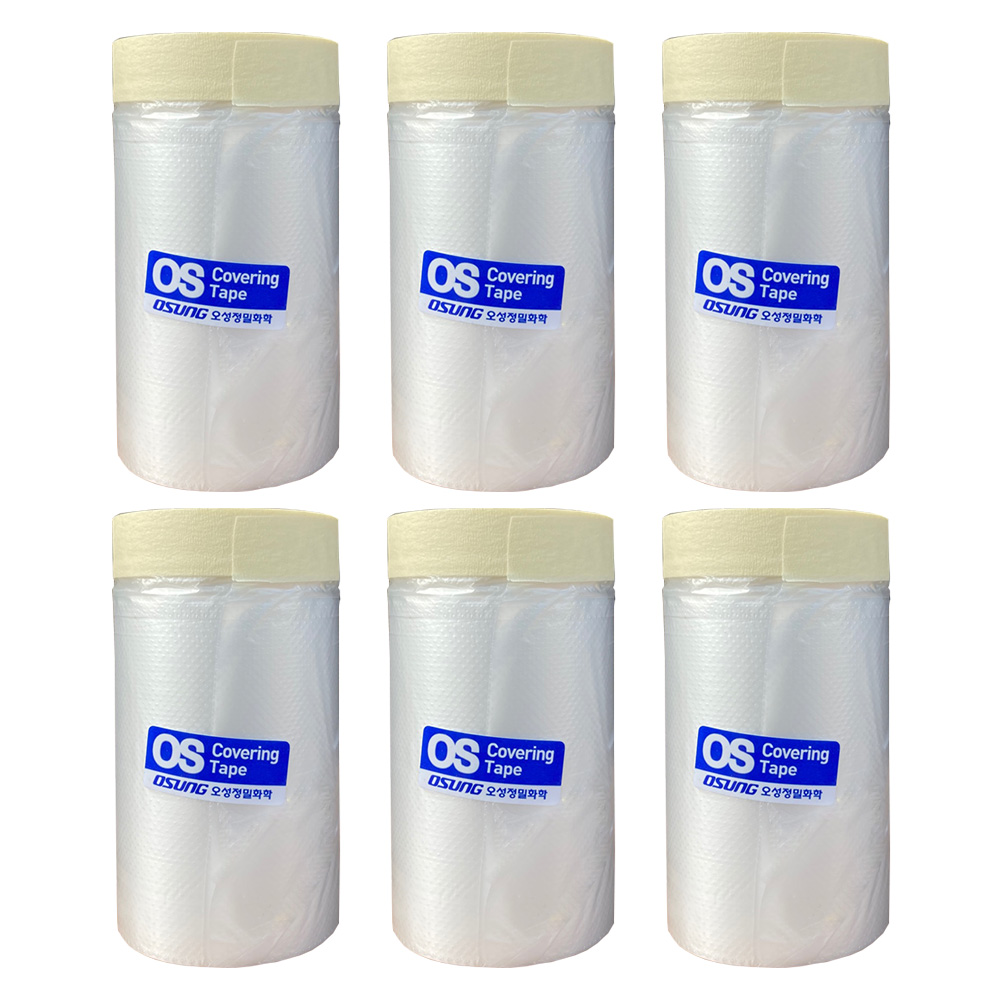 [유니스몰] 오성정밀화학 커버링테이프 6개입, 6개입 13,100원