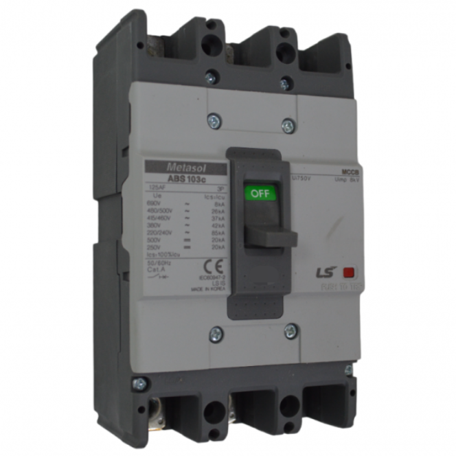 LS일렉트릭 ABS 103c 100A 배선용차단기 표준형 MCCB 3P, 1개 75,480원