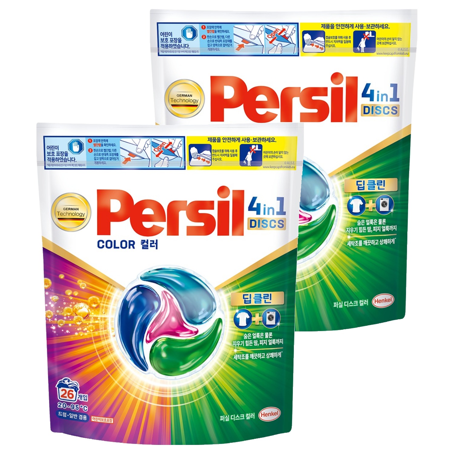 퍼실 디스크 컬러 캡슐세제 20,500원