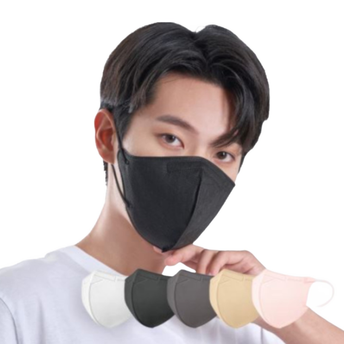 [애니가드] 셋업 KF94마스크 새부리형 대형/중형 120매, 셋업 블랙 대형 120매, 1개, 120개입 29,900원