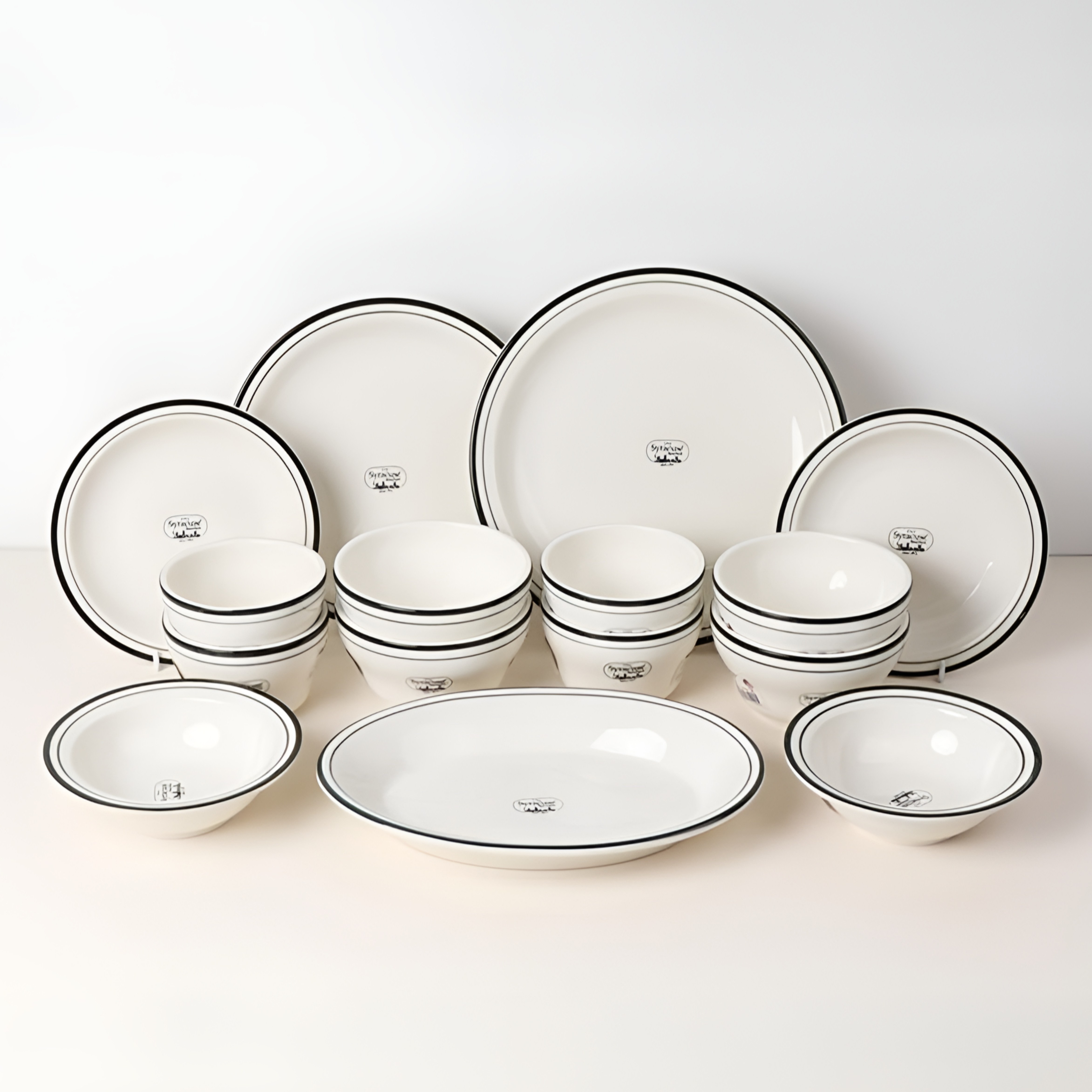 시라쿠스 뉴욕 4인 그릇세트 식기세트, 칼딘그린, 1세트 171,800원