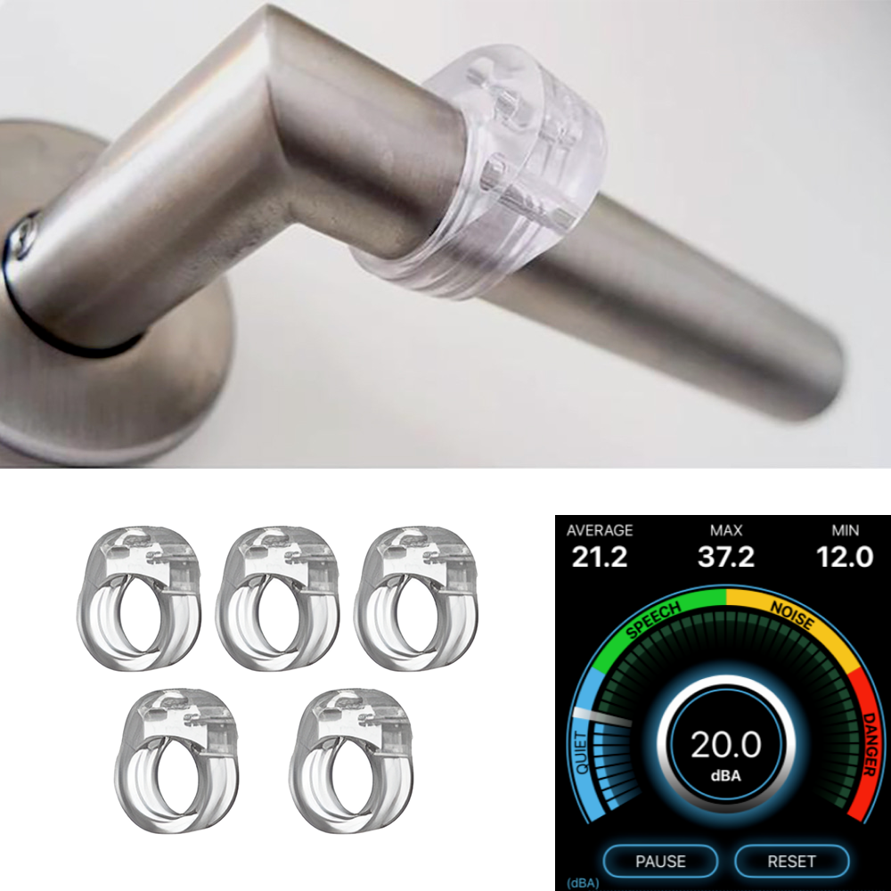 이지스홈 방문 문콕방지 손잡이링 도어스토퍼 무타공  투명 PVC 6,900원