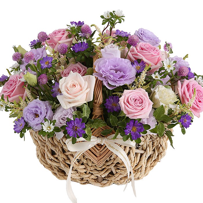 119플라워 (당일배송) 기분좋은너의날 ST-A1750 꽃바구니 전국꽃배달 생일 기념일 꽃선물 생화 꽃배달, 1개 66,000원