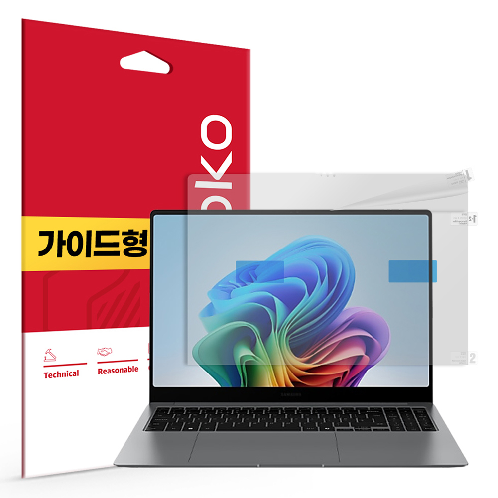 스코코 갤럭시북 지문방지 저반사 액정보호필름 16,050원
