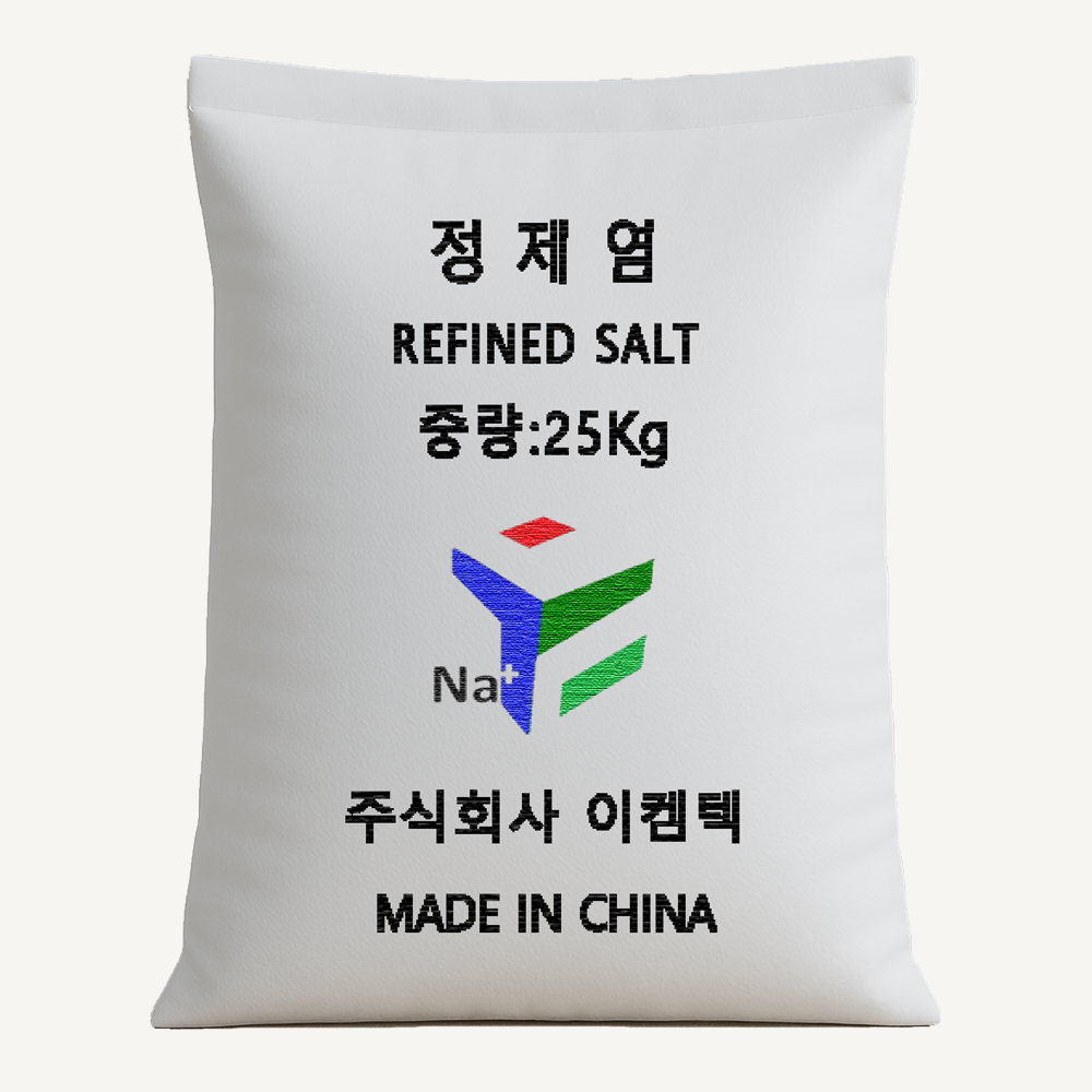 중국산 정제염 25kg 식용 수입정제염 한주소금대체 수처리용 11,500원