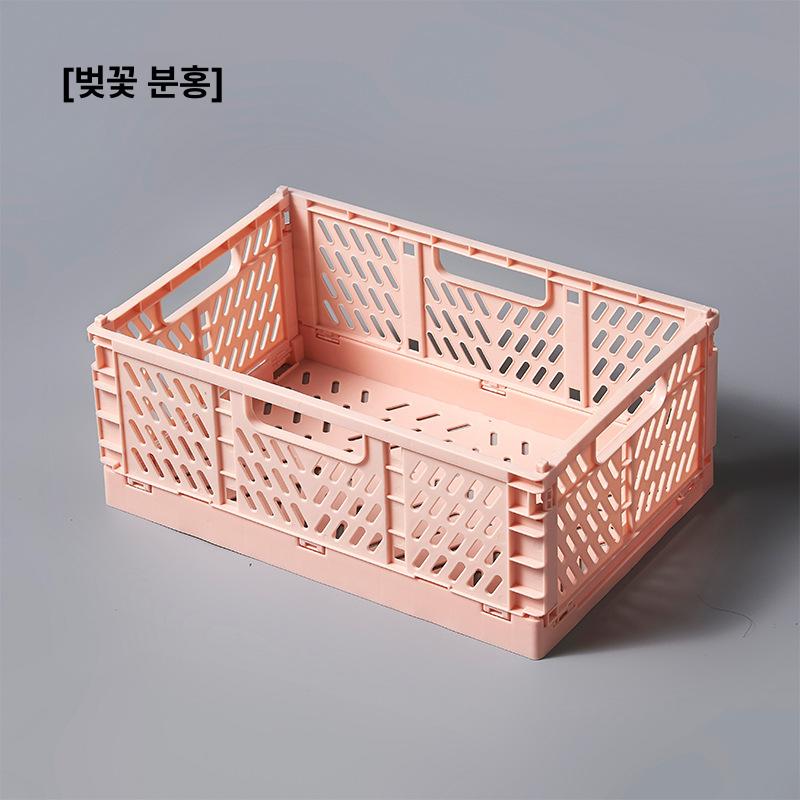 접이식 수납 바구니 다용도 정리함 화장품 과일 바스켓 데스크용 17,600원