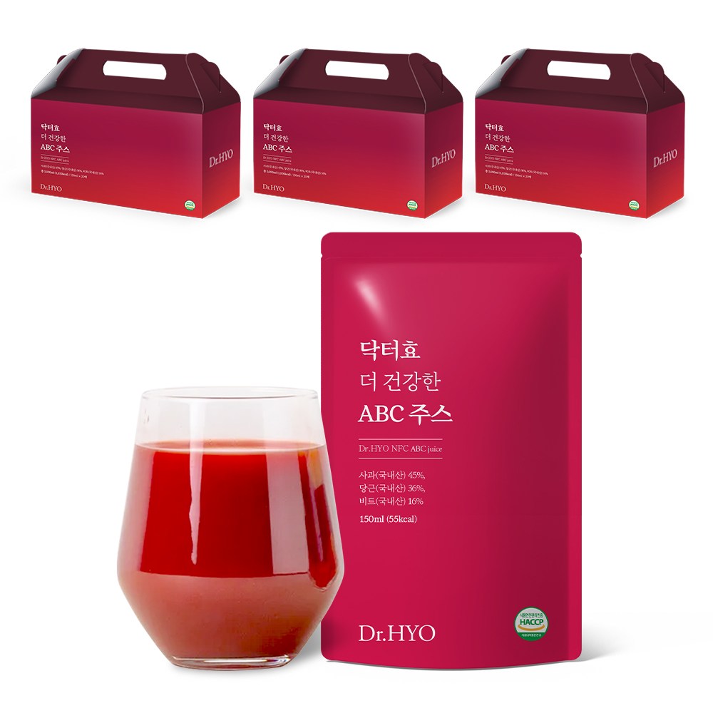 닥터효 건강한 ABC주스, 60개, 150ml 84,900원