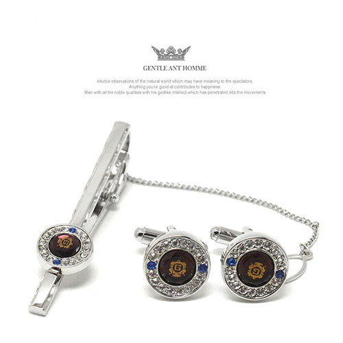 젠틀안트 명품넥타이핀 커프스버튼 커프스링크 세트 GR08-1D804 와인 40,500원