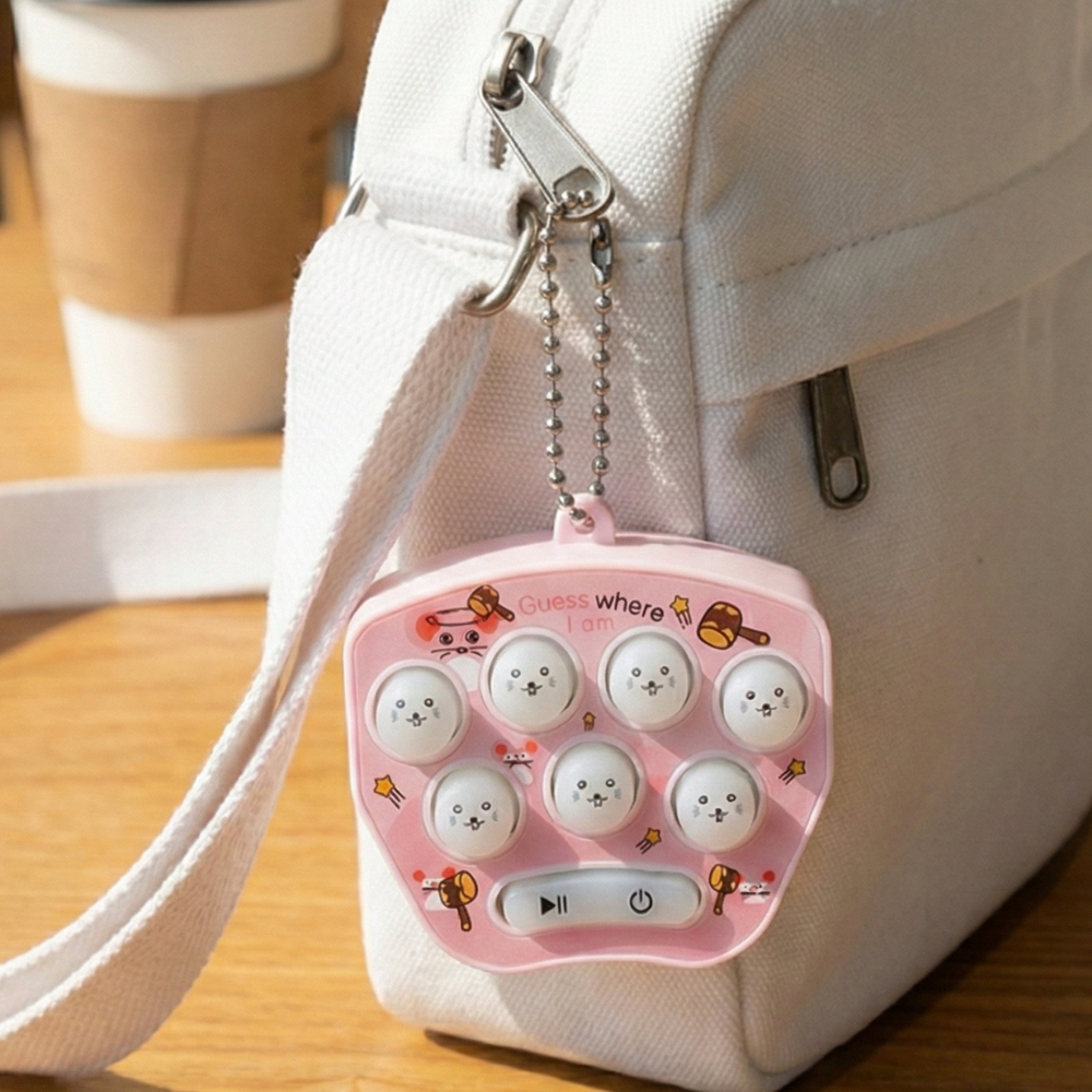 두더지잡기 게임 키링 스트레스 완화 장난감 뚱스몰, 1개, 랜덤 12,820원