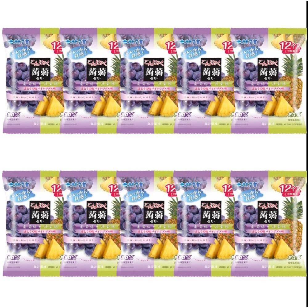 곤약젤리 해외직구 파인애플 포도 간식 식사대용 스탠딩, 10개 39,900원