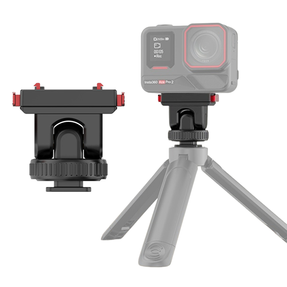 인스타360 Ace Pro 2 마그네틱 퀵릴리즈 콜드슈 마운트 브라켓 어댑터 삼각대 핫슈, 1개, AC-X039 21,800원