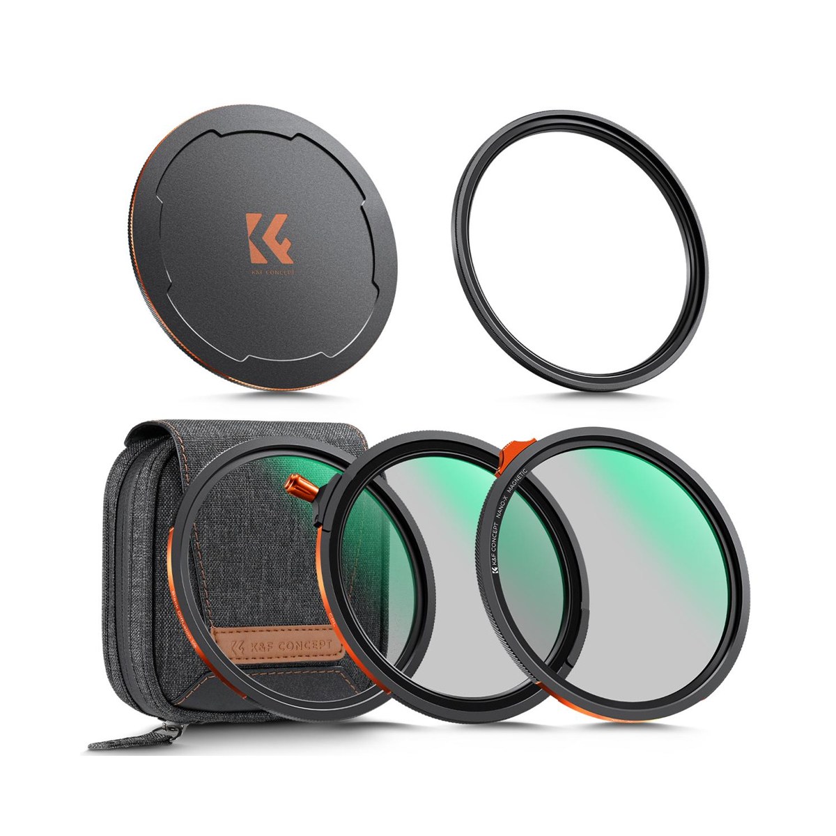 K&F NANO X 마그네틱 퀵릴리즈 렌즈 필터 키트 CPL + ND2-32 가변필터 + 블랙미스트 1/4 세트 어댑터링 렌즈캡 포함 28층 나노코팅 초슬림 자석식 교체형 카메라, 1개, 67mm 260,000원