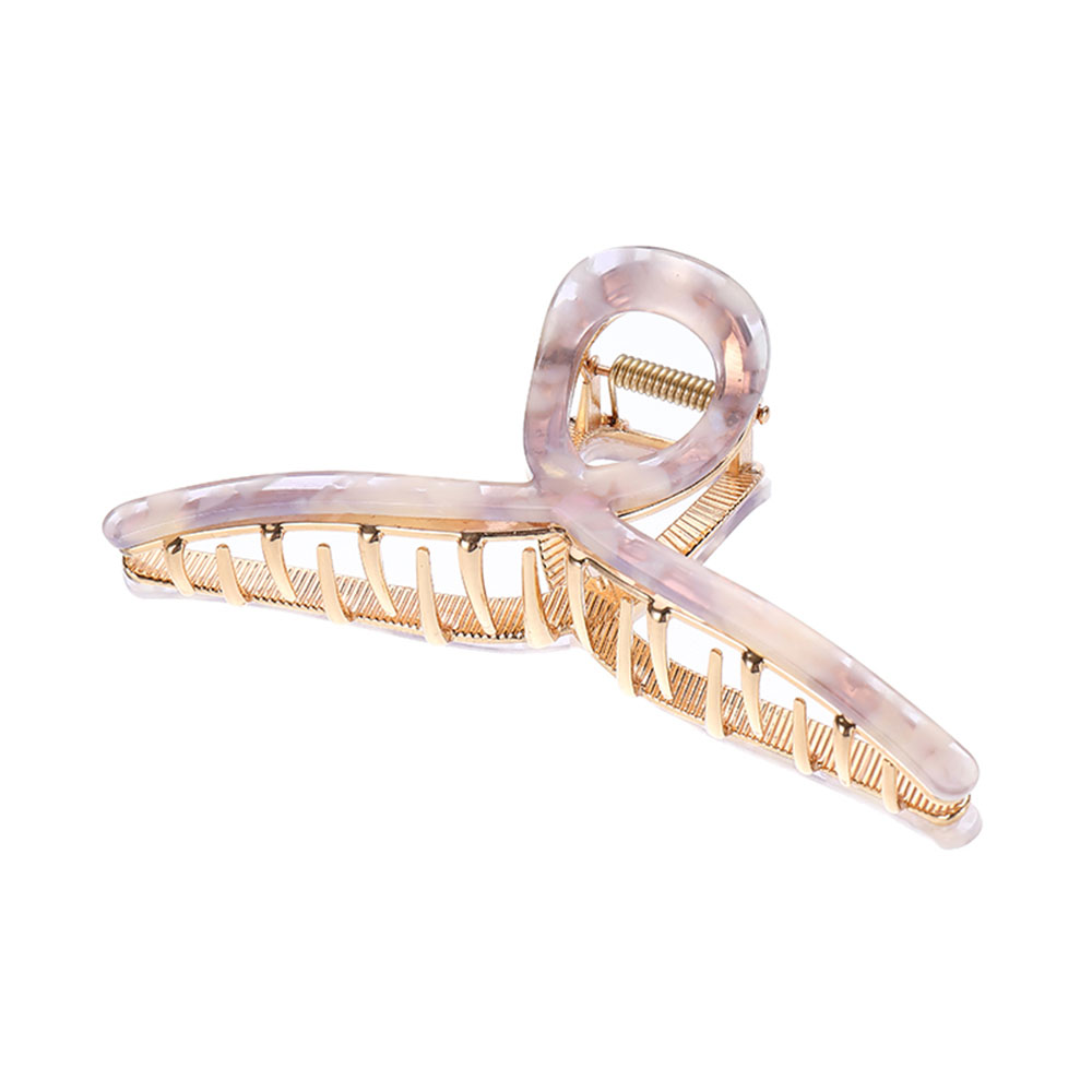 수스다 빅사이즈 메탈 꼬임 셀룰로오스 마블 헤어 집게핀 13.5cm 4156 8,800원