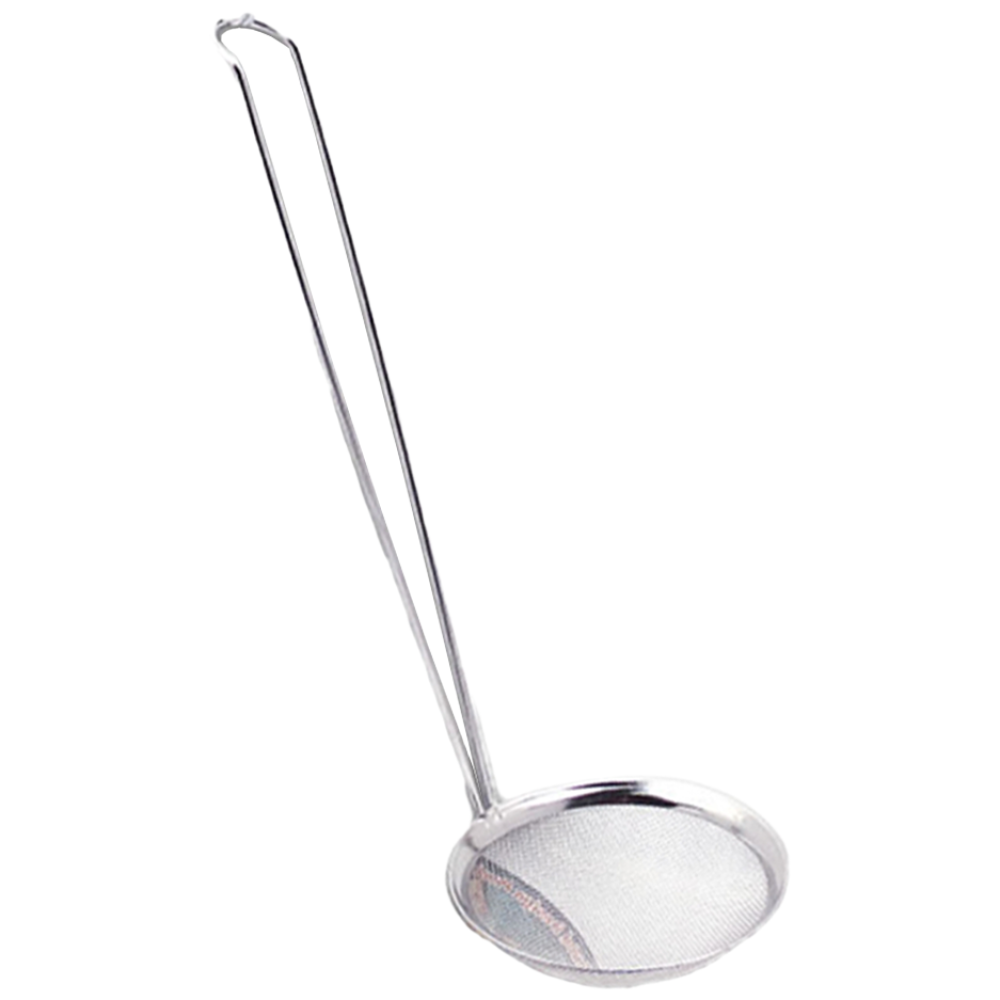 [DAMDA] 스테인레스 소형 거품국자 국물 불순물 건지기 거름망, 1개, 스테인레스, 현재가 1,900원