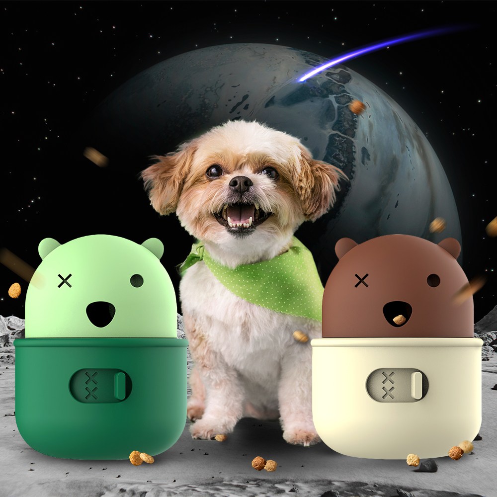 올투펫 안전한 실리콘 곰돌이 노즈워크 볼 5,500원