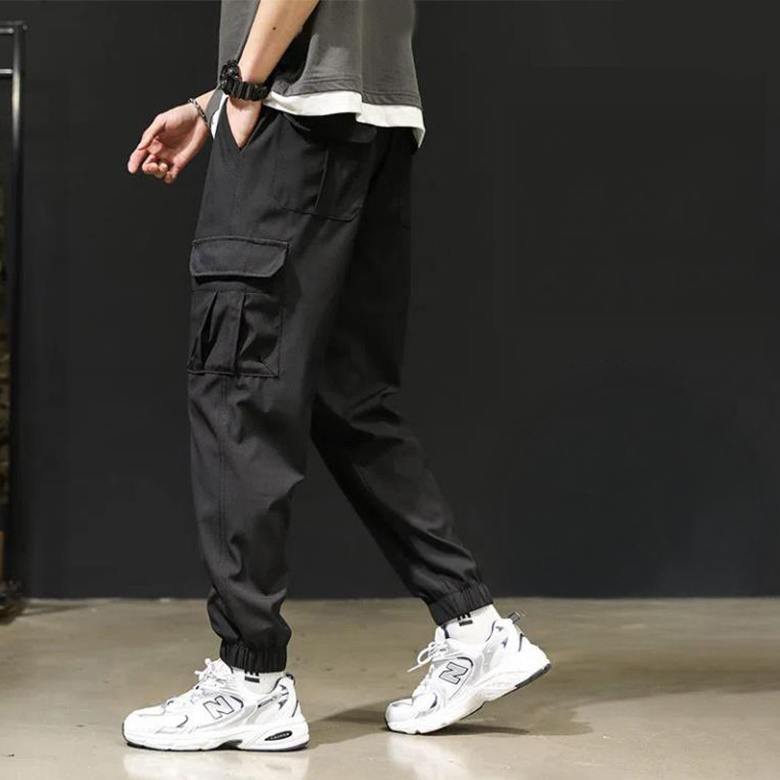 차쿠 남성 포켓 밴딩 카고 조거팬츠 여름 시원한 바지 2색상 24,800원