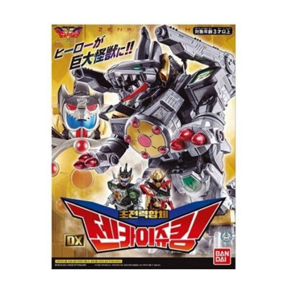 반다이 파워레인저 젠카이저 DX 젠카이쥬킹 로봇장난감, 1개 19,000원