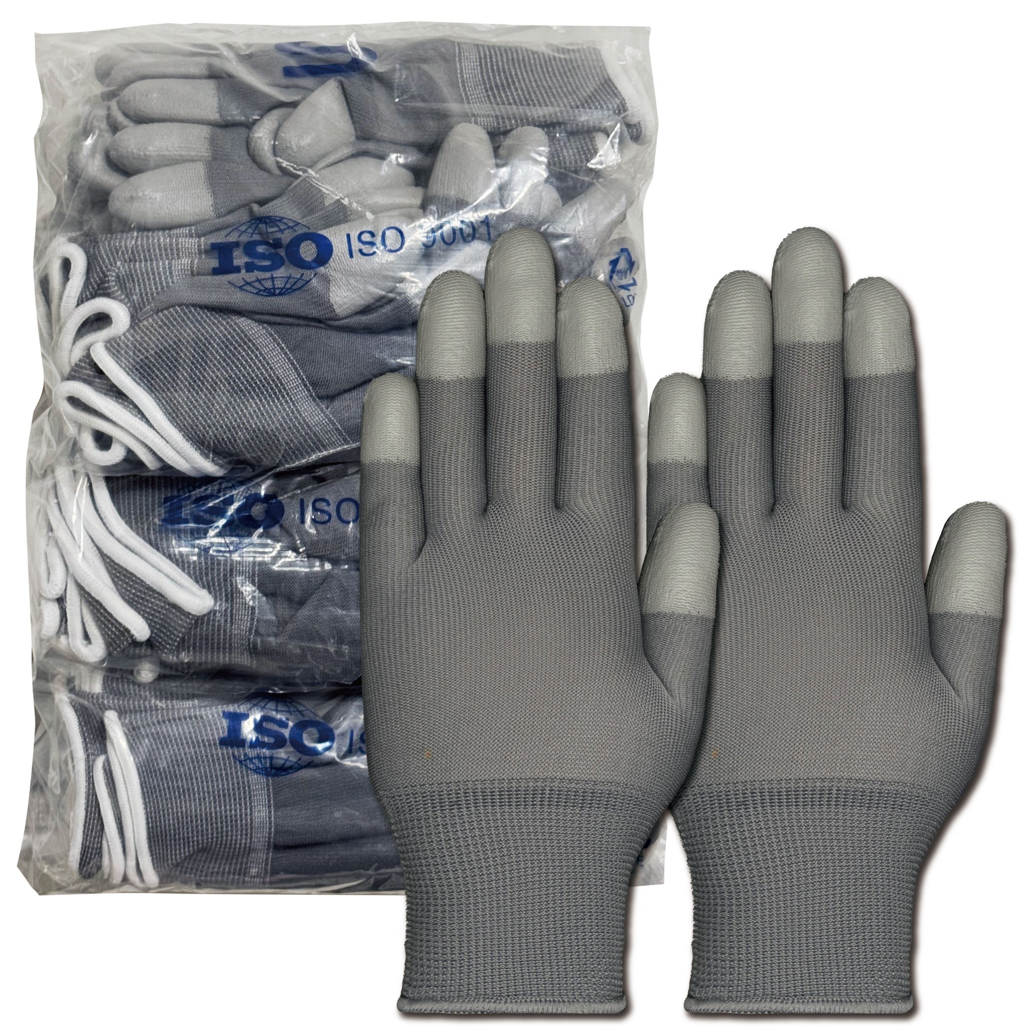 장갑천국 PU 탑 손끝 코팅장갑 탑피트 L사이즈, 30개, 회색, 현재가 13,500원