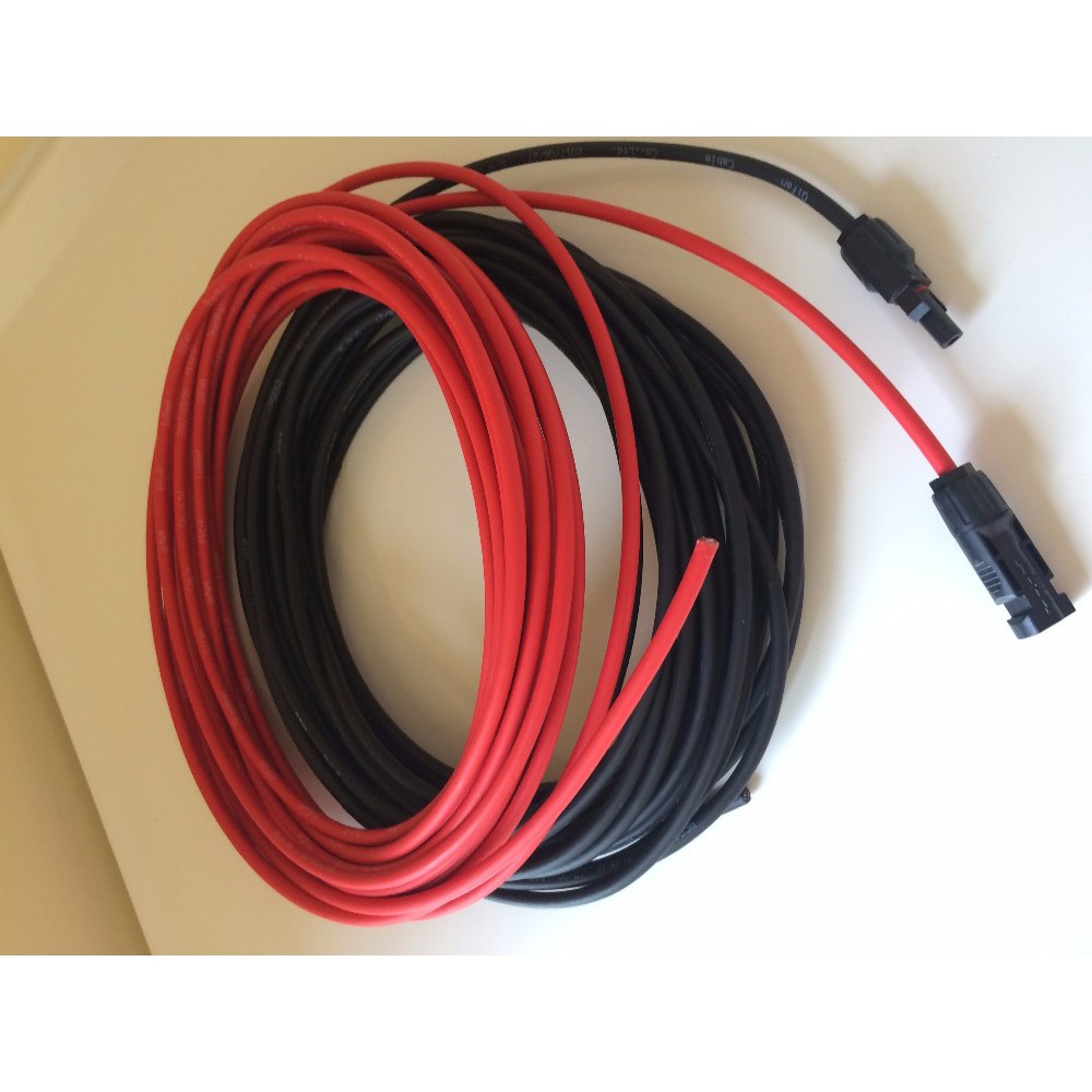 세이브솔라 MC4 커넥터 + 연결전선 6mm2 5미터 55,000원