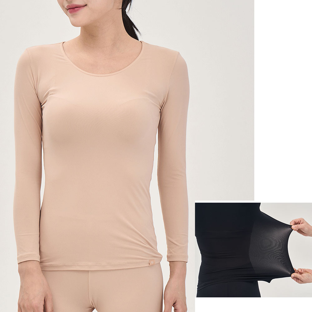 제임스딘& 복 터진날 프리미엄 여성용 얇고 보온성 좋은 에어핏 내의 상의 18,900원