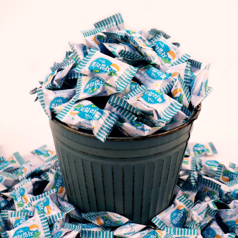 대용량갓성비/40K_맛고을 자일리톨캔디 4kg /업소용과자사탕인간사료안주사무실모임간식, 1, 4g 22,130원
