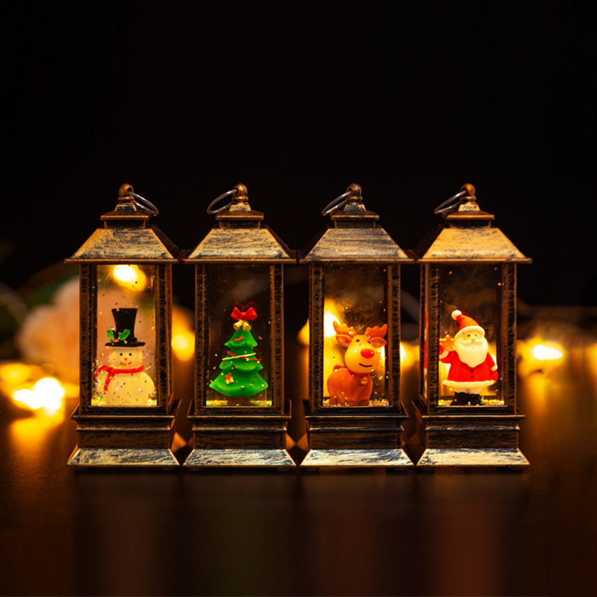 크리스마스 빈티지 감성 조명 랜턴 무드등 소품 글리터 펄 워터볼 산타 트리 홈파티 인테리어 10,800원