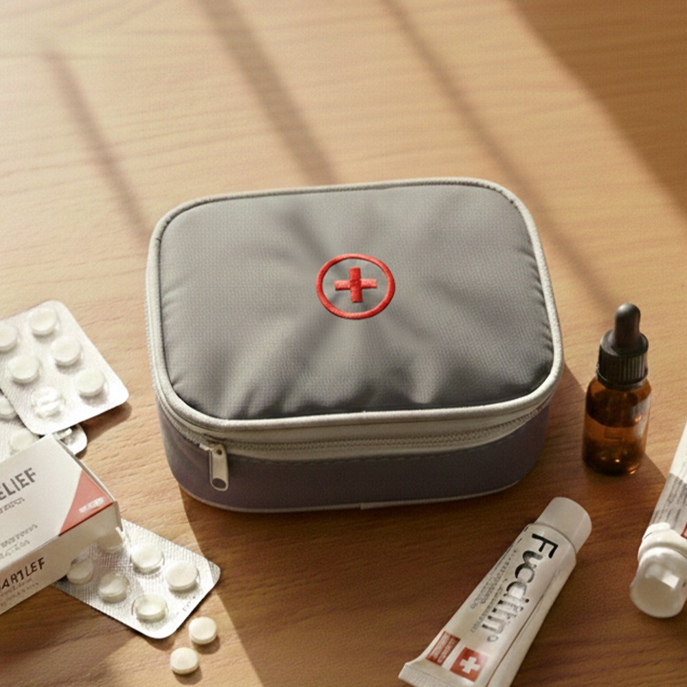 해즈잇 휴대용 상비약 비상약 구급약 미니 파우치, 현재가 7,000원