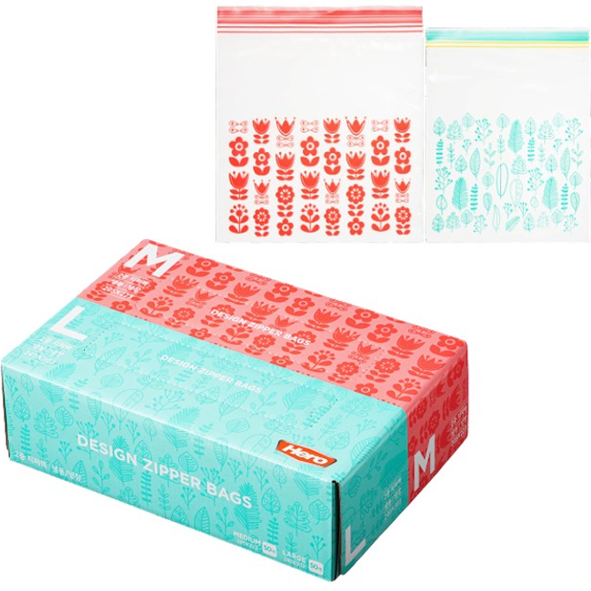 헤로지퍼백 디자인 지퍼백 중형 50매 + 대형 50매 8,040원