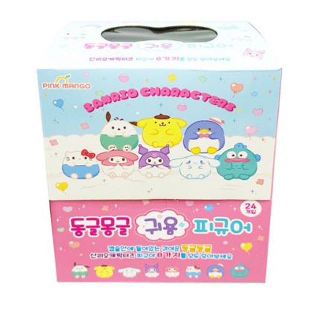 산리오 동글몽글 귀욤 피규어 1상자 24개입, 단일, 1개 61,000원